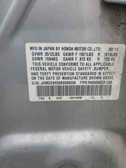 2011 HONDA FIT