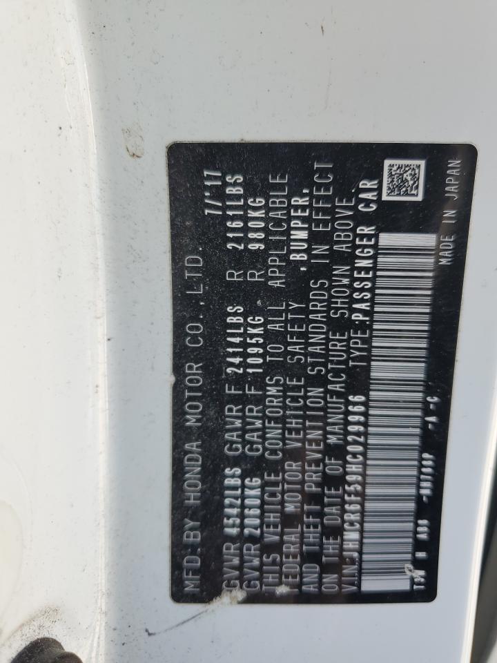 2017 HONDA ACCORD