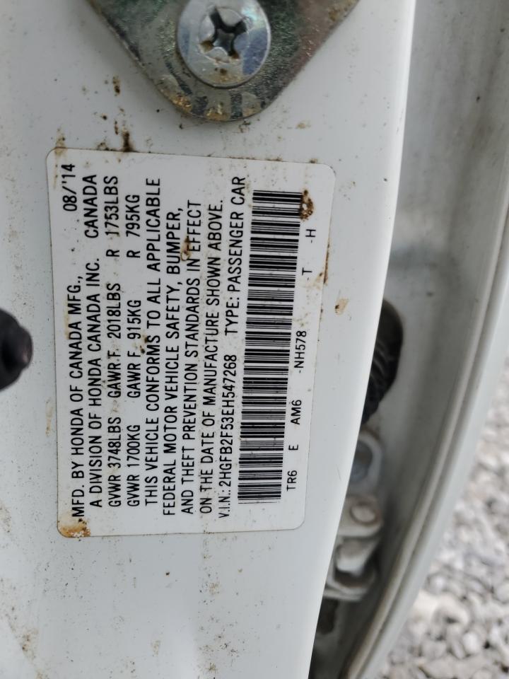 2014 HONDA CIVIC