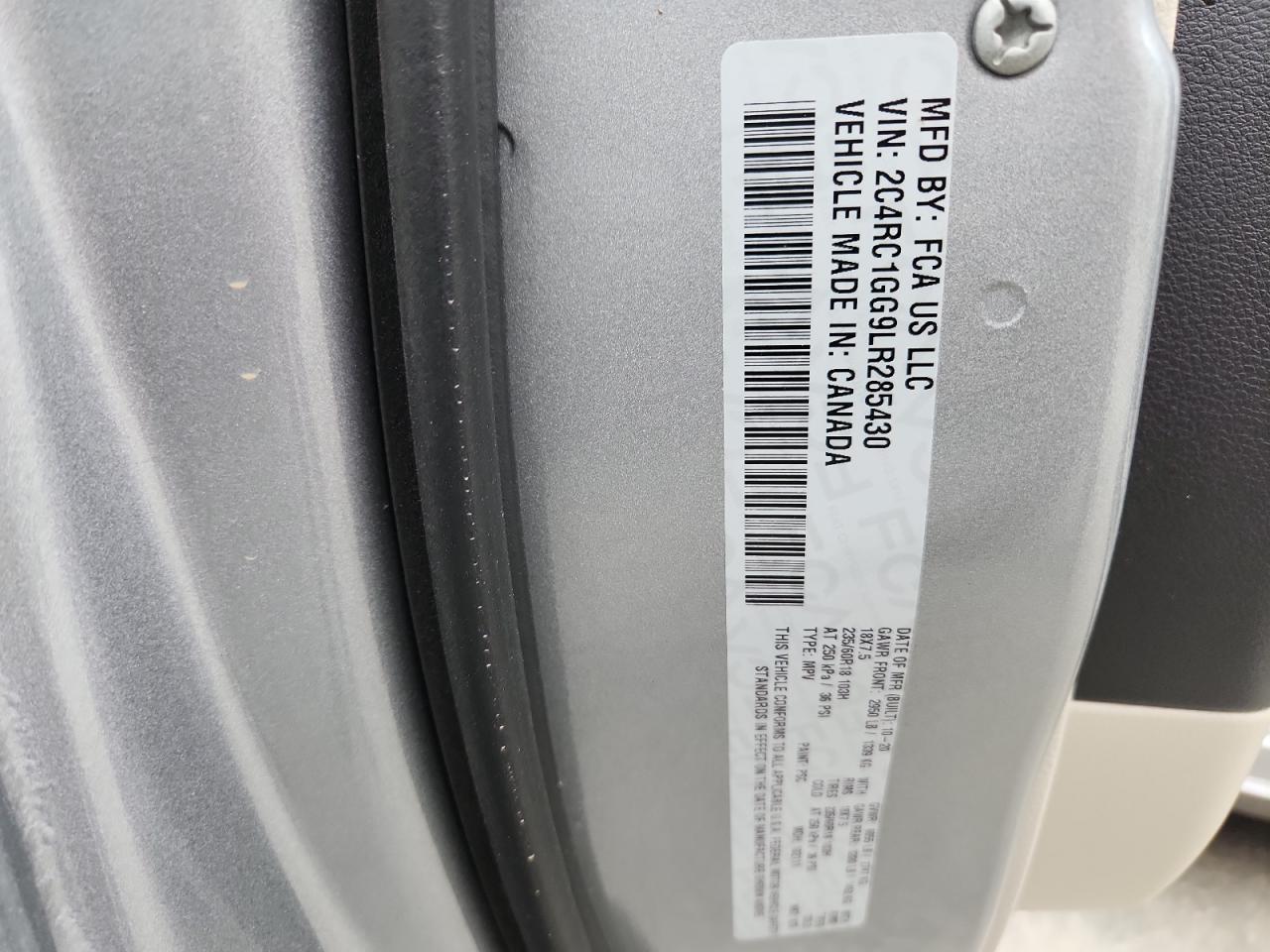 2020 CHRYSLER Pacifica