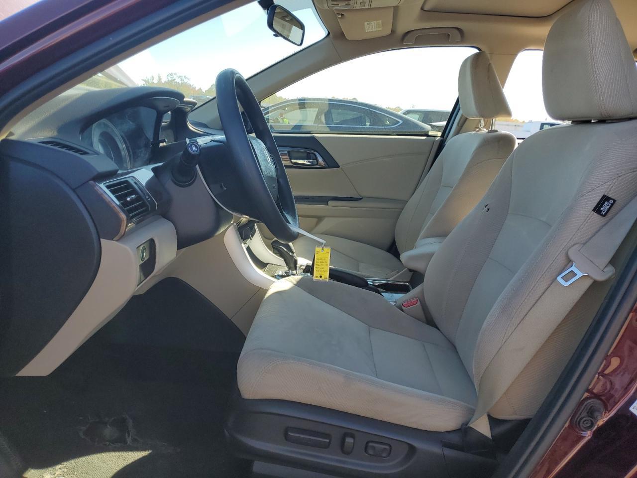 2016 HONDA ACCORD