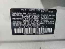 2024 SUBARU FORESTER