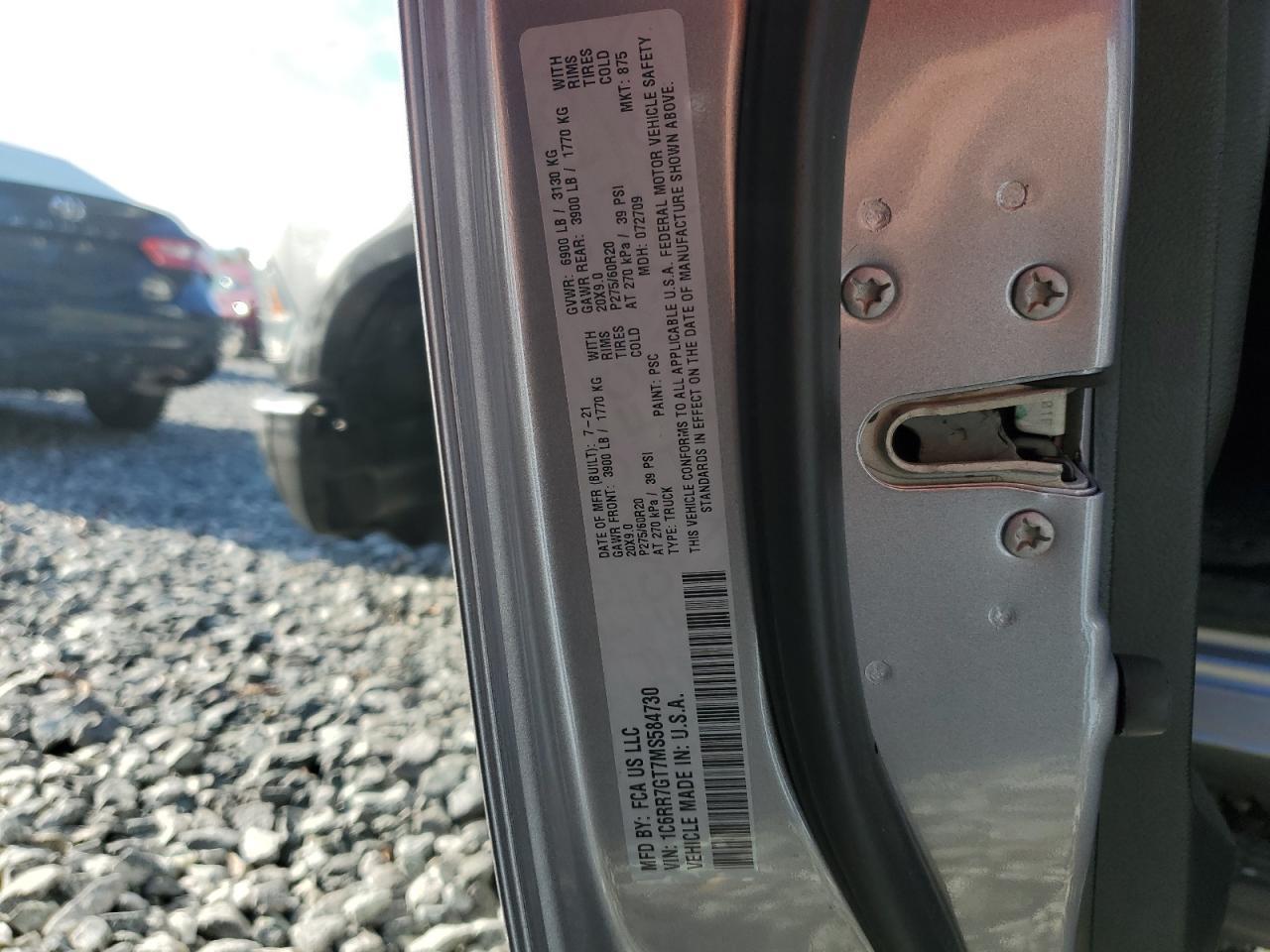 2021 RAM 1500