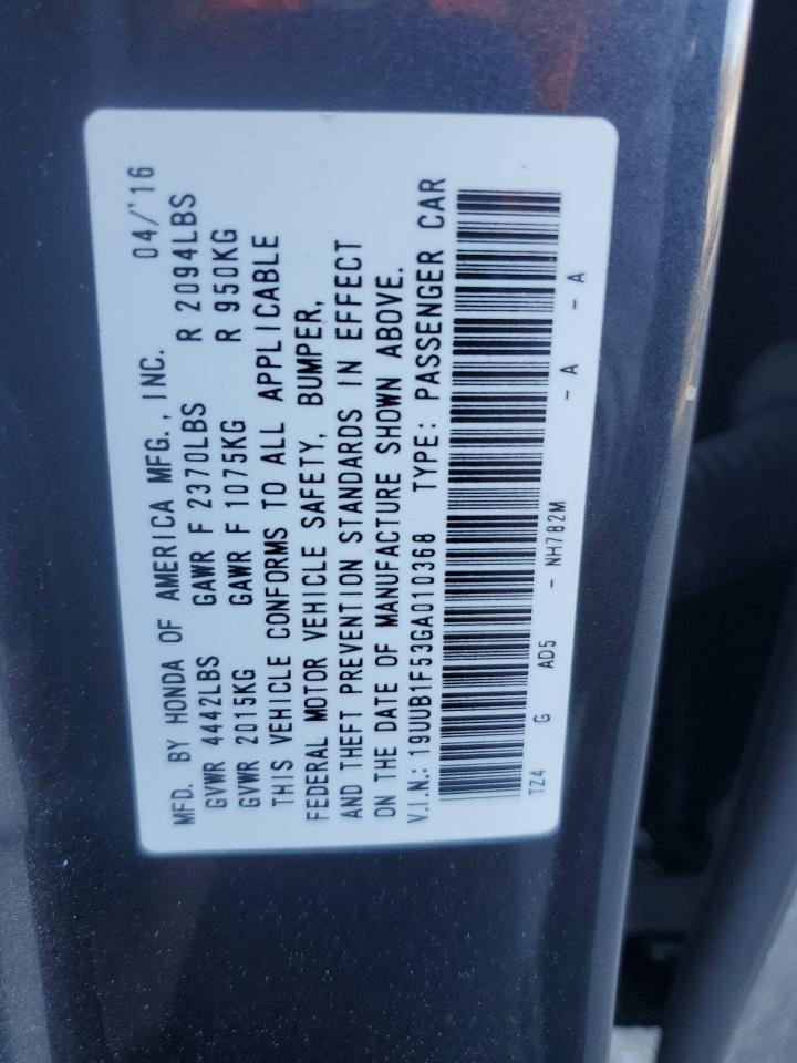 2016 ACURA TLX