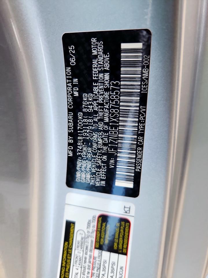 2025 TOYOTA GR 86