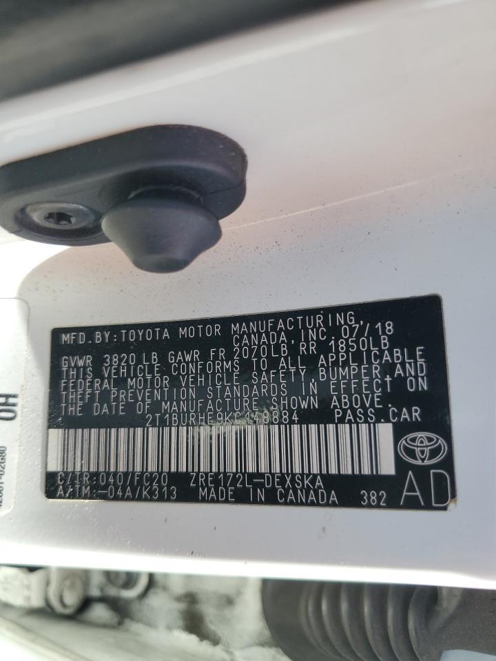 2019 TOYOTA COROLLA