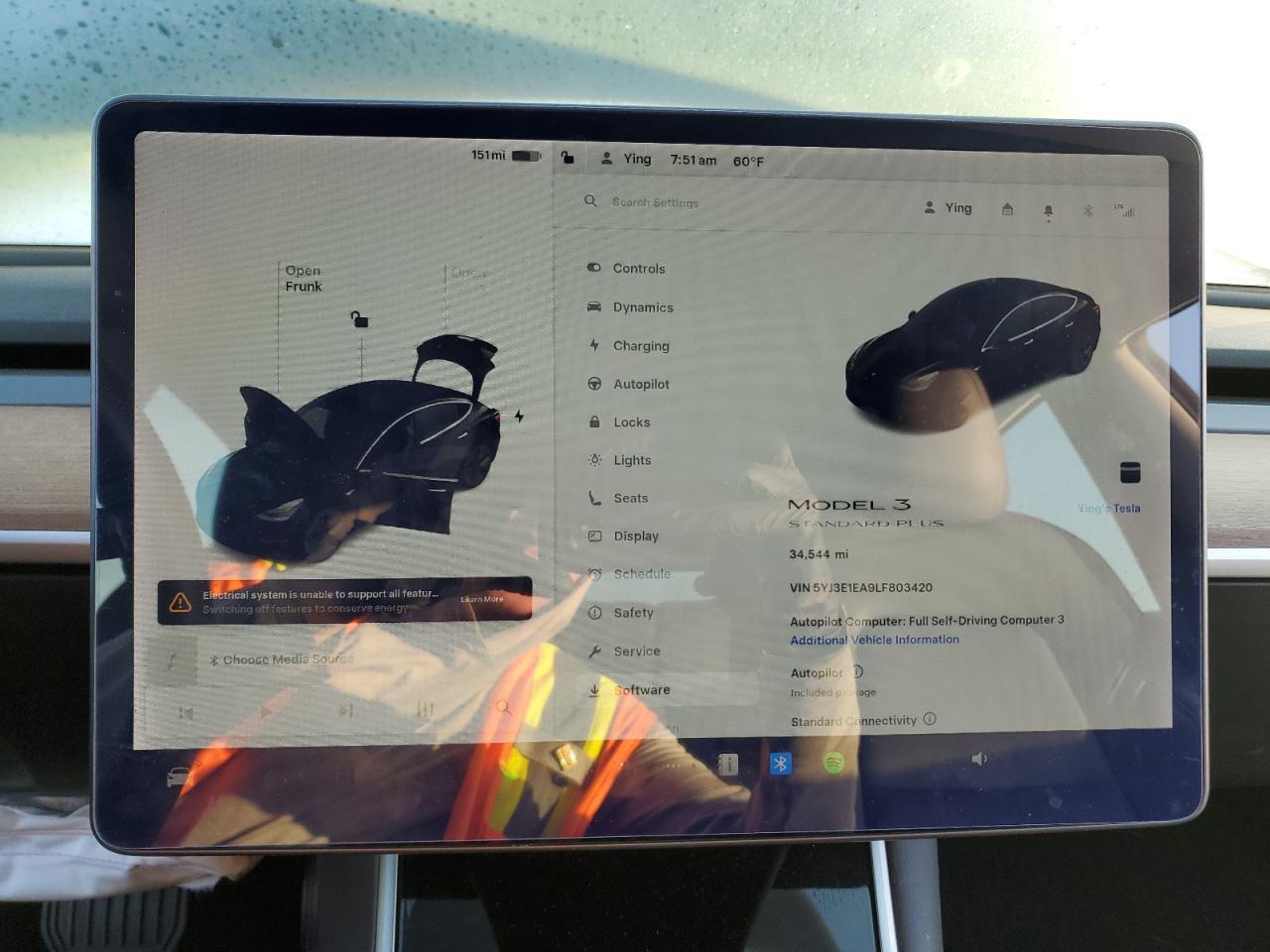2020 TESLA MODEL 3