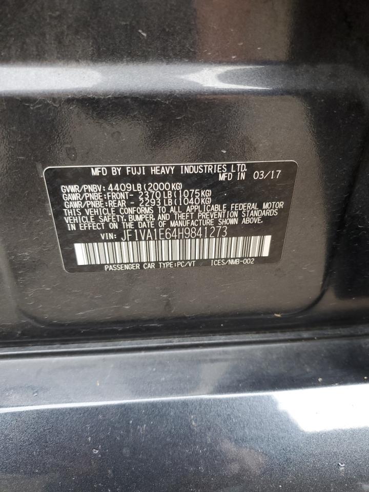 2017 SUBARU WRX