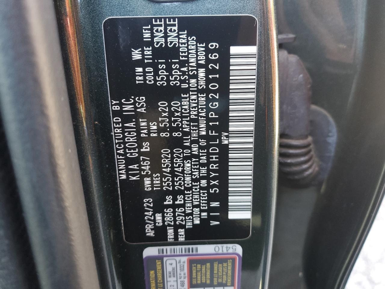 2023 KIA SORENTO