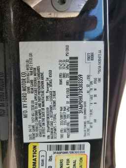 2013 FORD FUSION