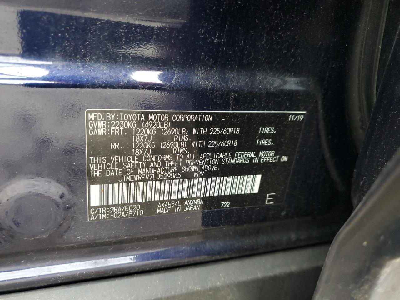 2020 TOYOTA RAV4