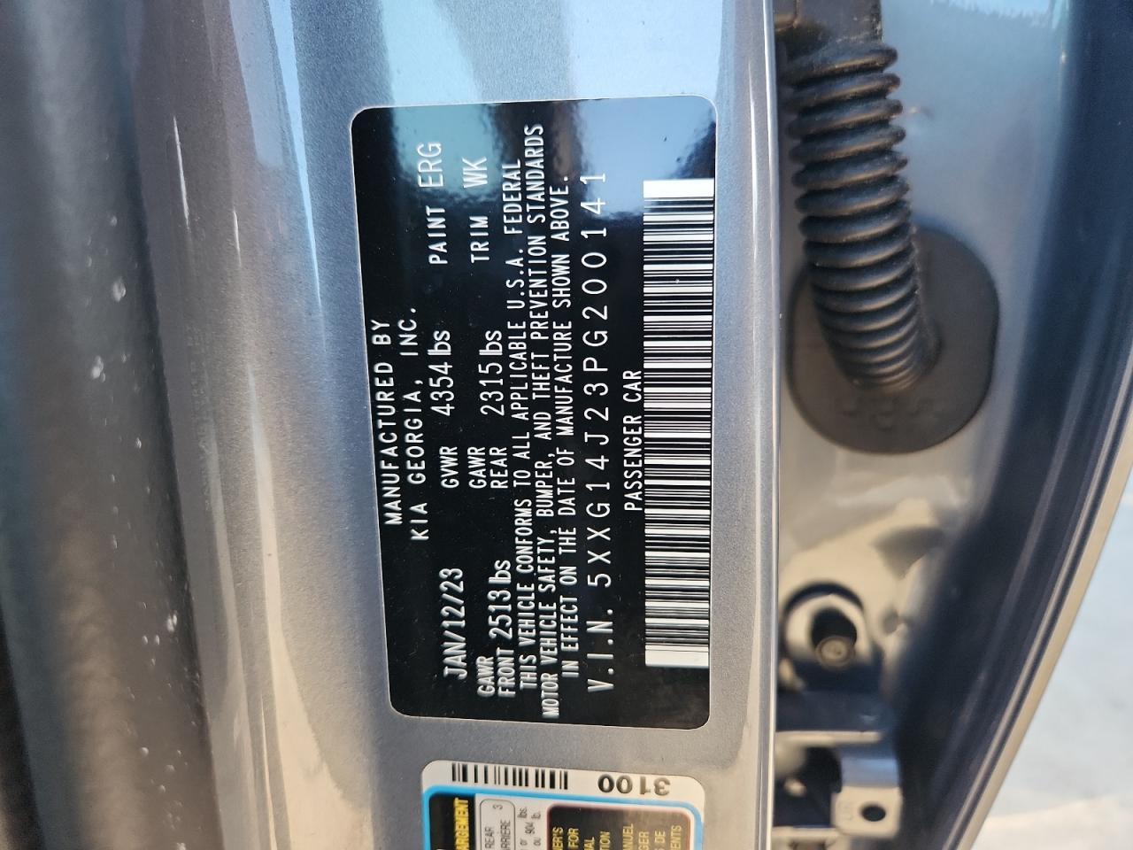 2023 KIA K5
