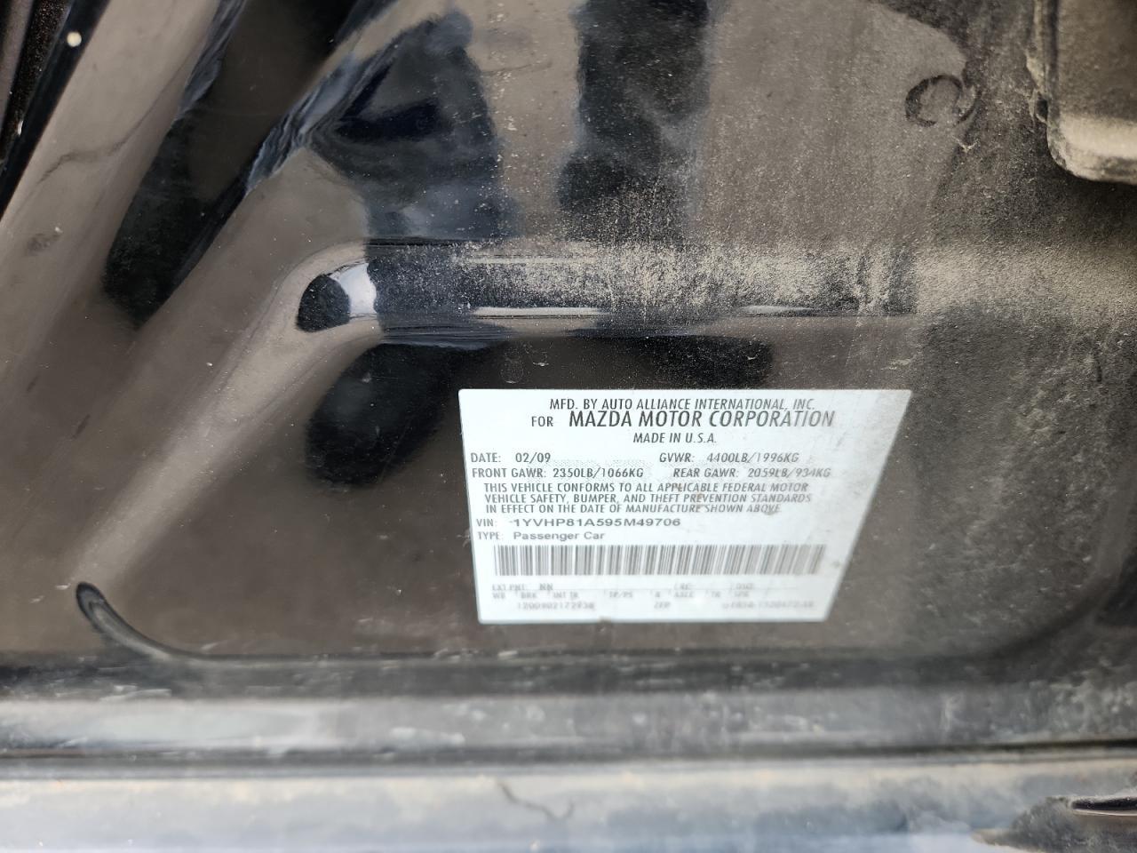 2009 MAZDA 6