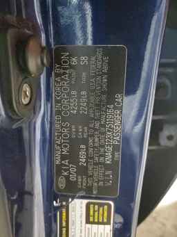 2007 KIA OPTIMA