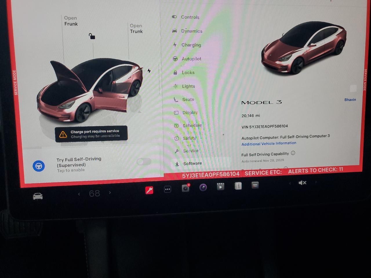 2023 TESLA MODEL 3