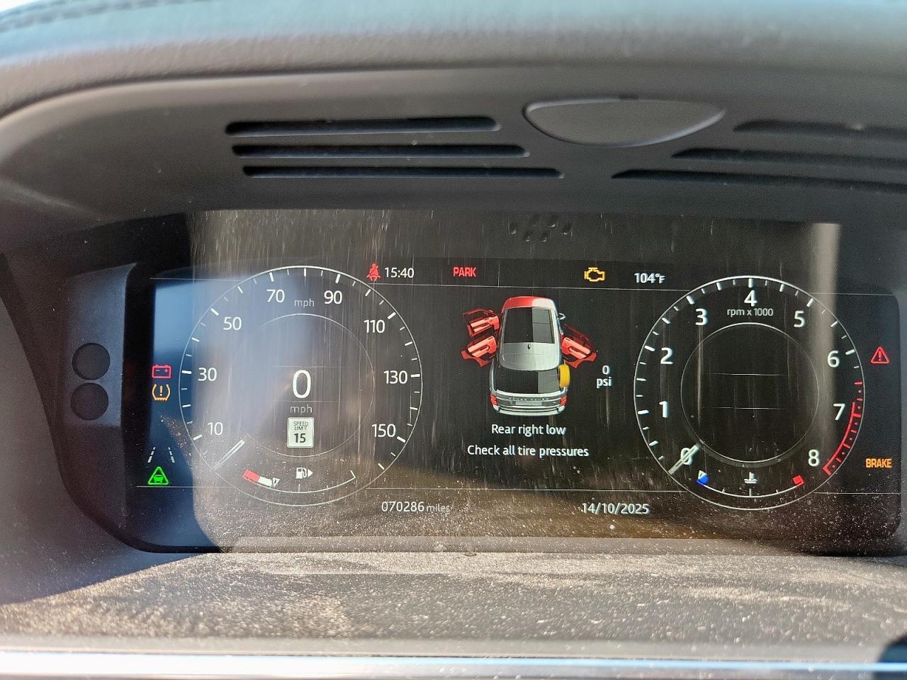 2018 LAND ROVER RANGE ROVER