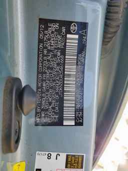 2012 TOYOTA PRIUS