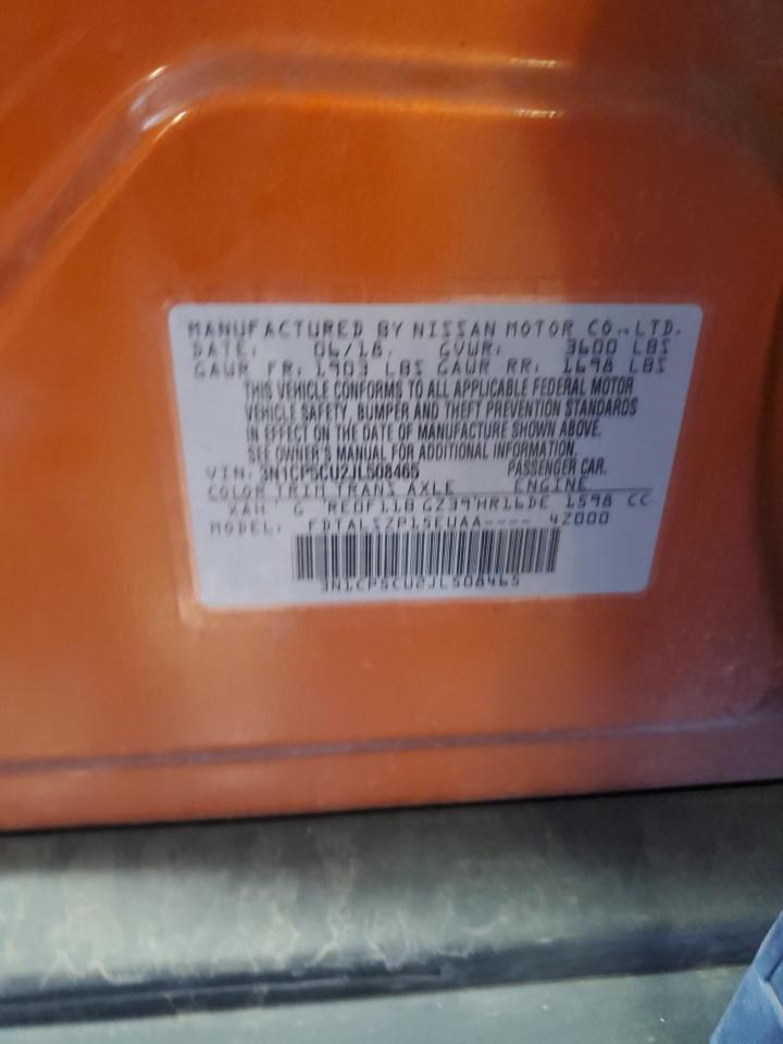 2018 NISSAN KICKS