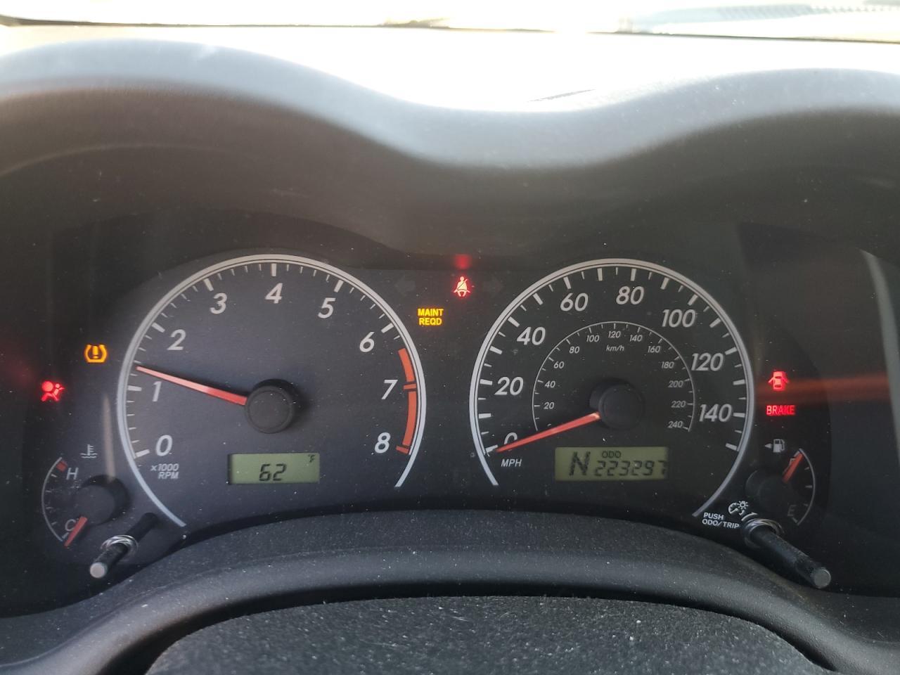2011 TOYOTA COROLLA