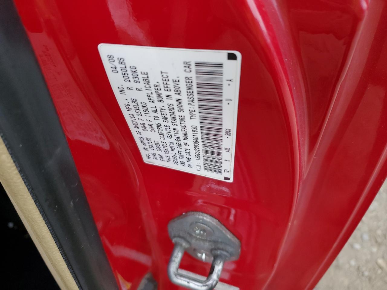 2008 HONDA ACCORD