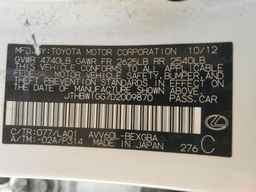 2013 LEXUS ES 300H