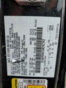2013 FORD FUSION