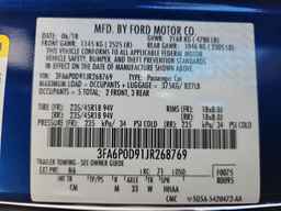 2018 FORD FUSION