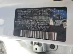 2016 HYUNDAI ACCENT