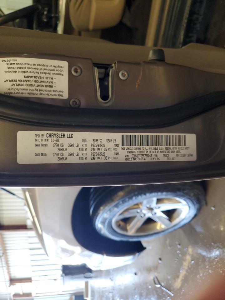 2009 DODGE RAM 1500