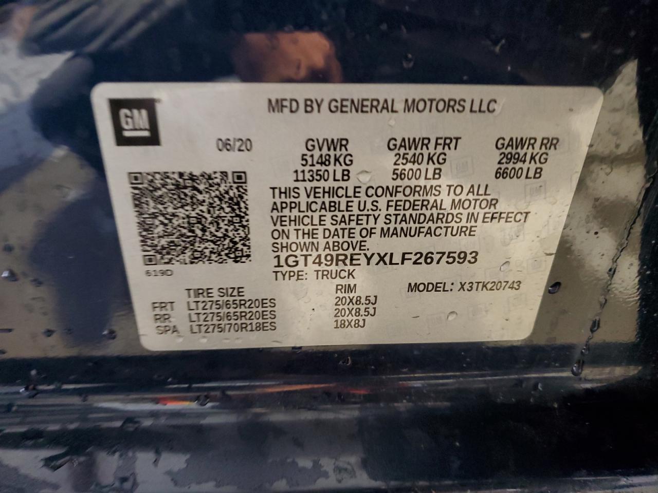 2020 GMC Sierra