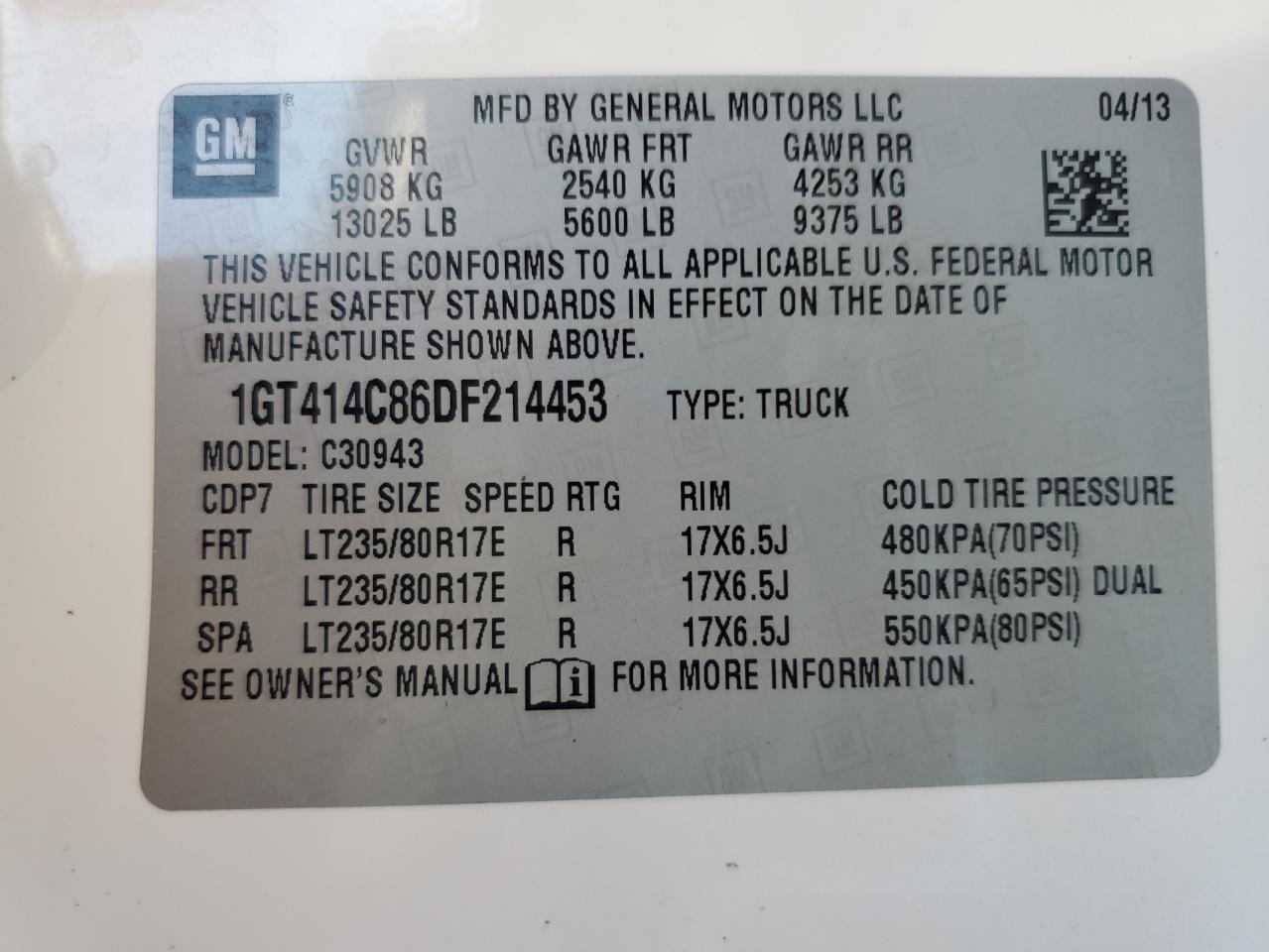 2013 GMC Sierra