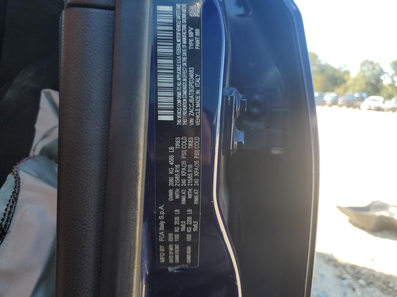 2016 JEEP Renegade