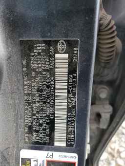 2012 TOYOTA CAMRY