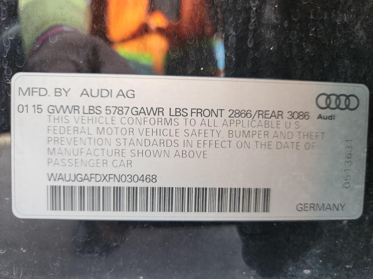 2015 AUDI A8