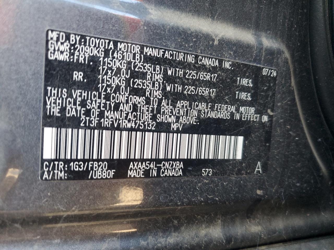 2024 TOYOTA RAV4