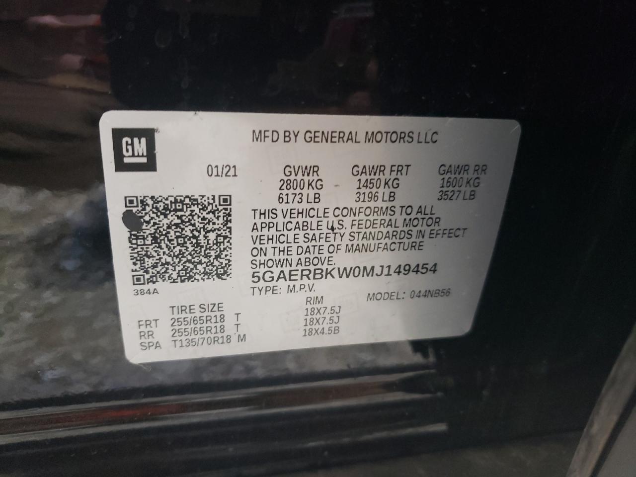 2021 BUICK ENCLAVE