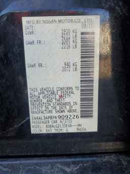 2015 NISSAN ALTIMA