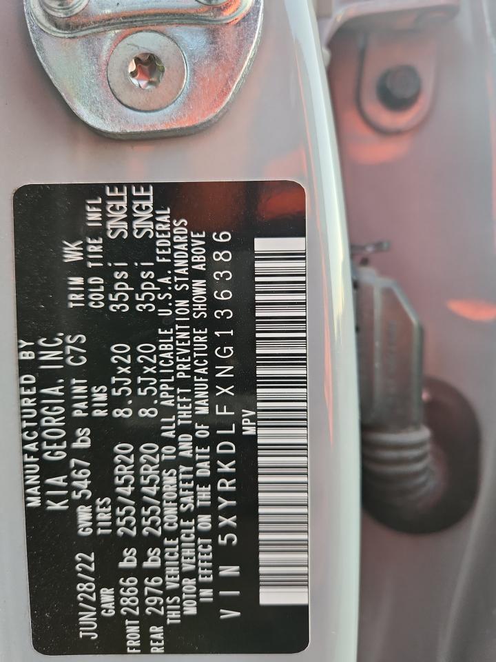 2022 KIA SORENTO