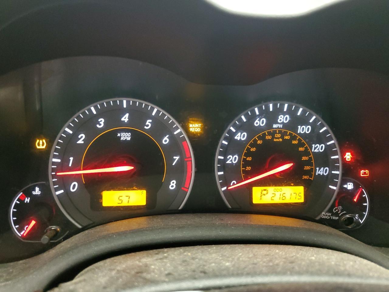 2010 TOYOTA COROLLA