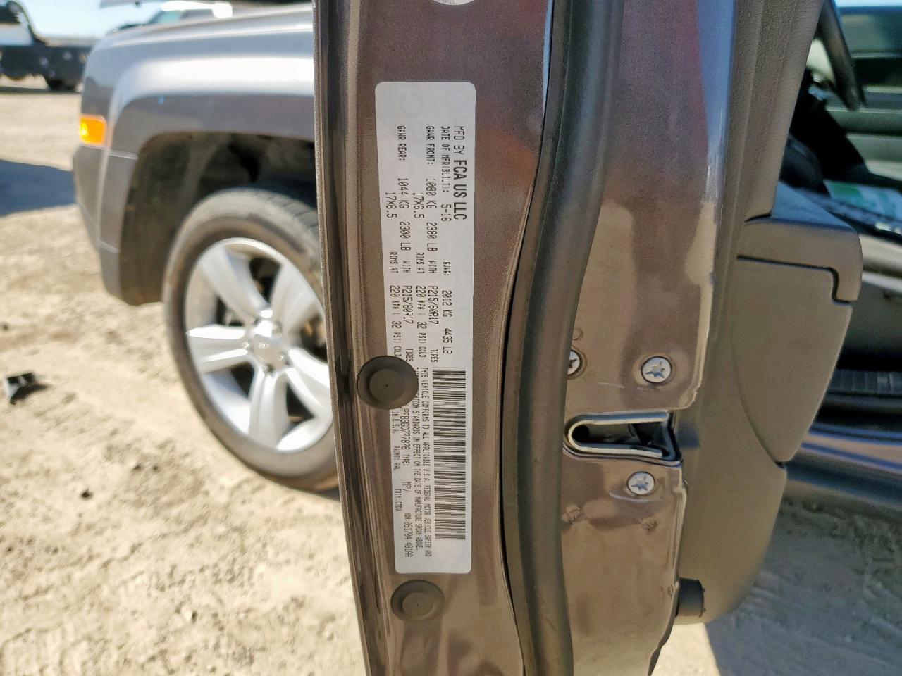 2016 JEEP PATRIOT