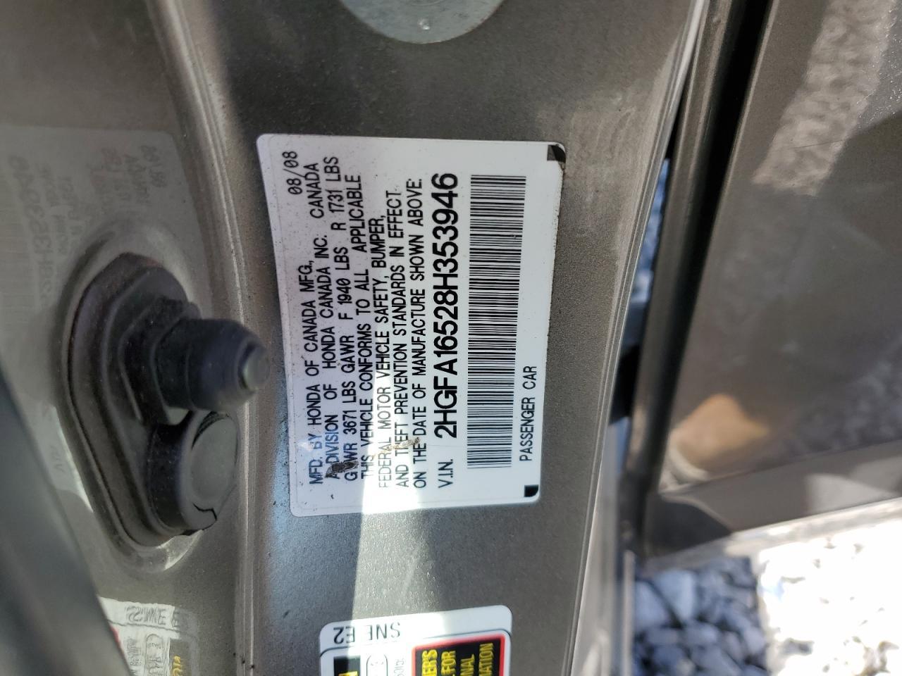 2008 HONDA CIVIC