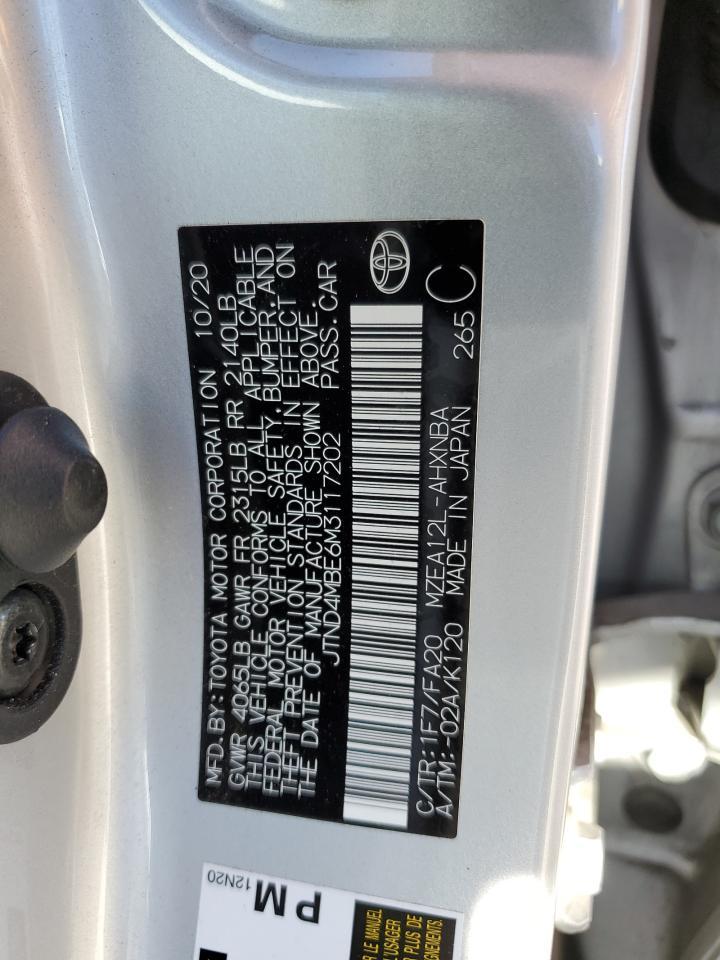 2021 TOYOTA COROLLA