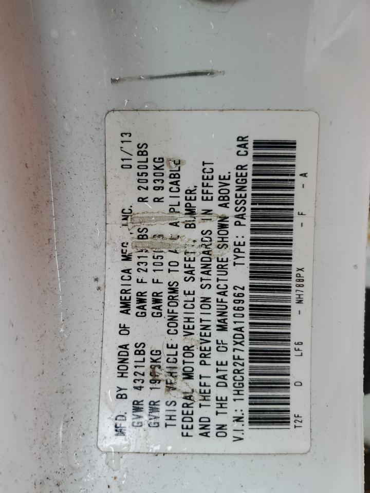 2013 HONDA ACCORD