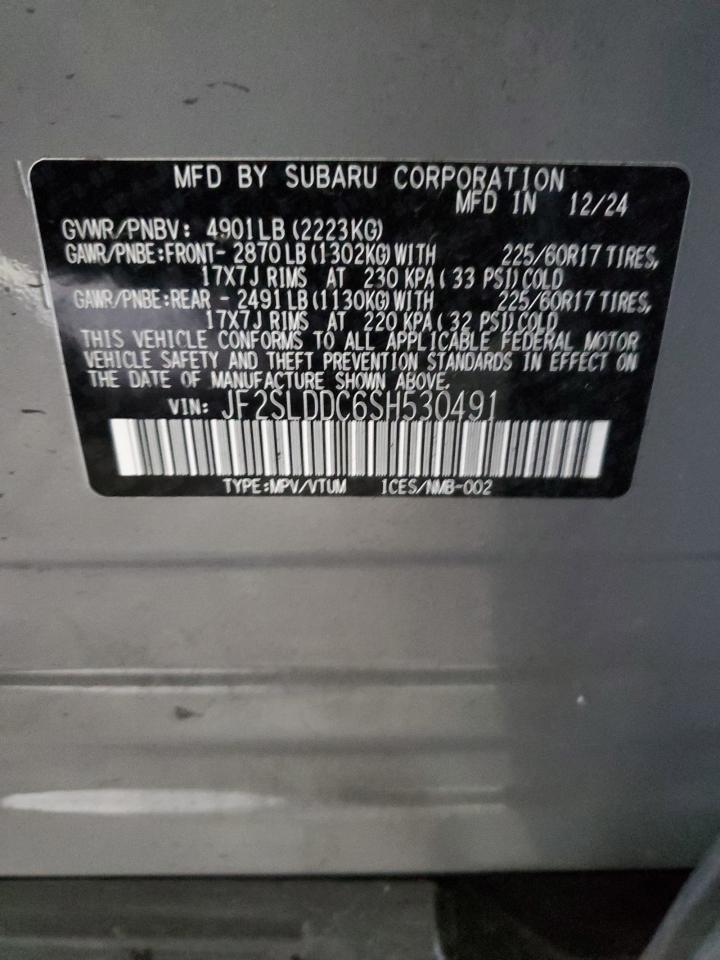 2025 SUBARU FORESTER