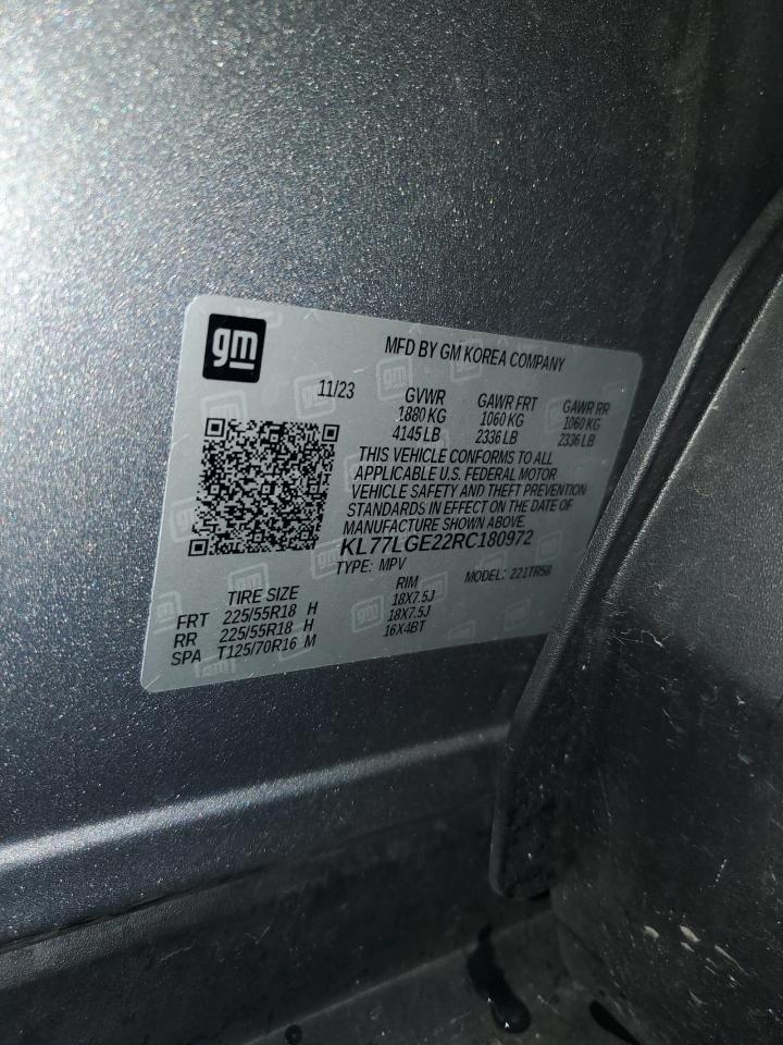 2024 CHEVROLET TRAX