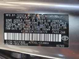2005 TOYOTA CAMRY