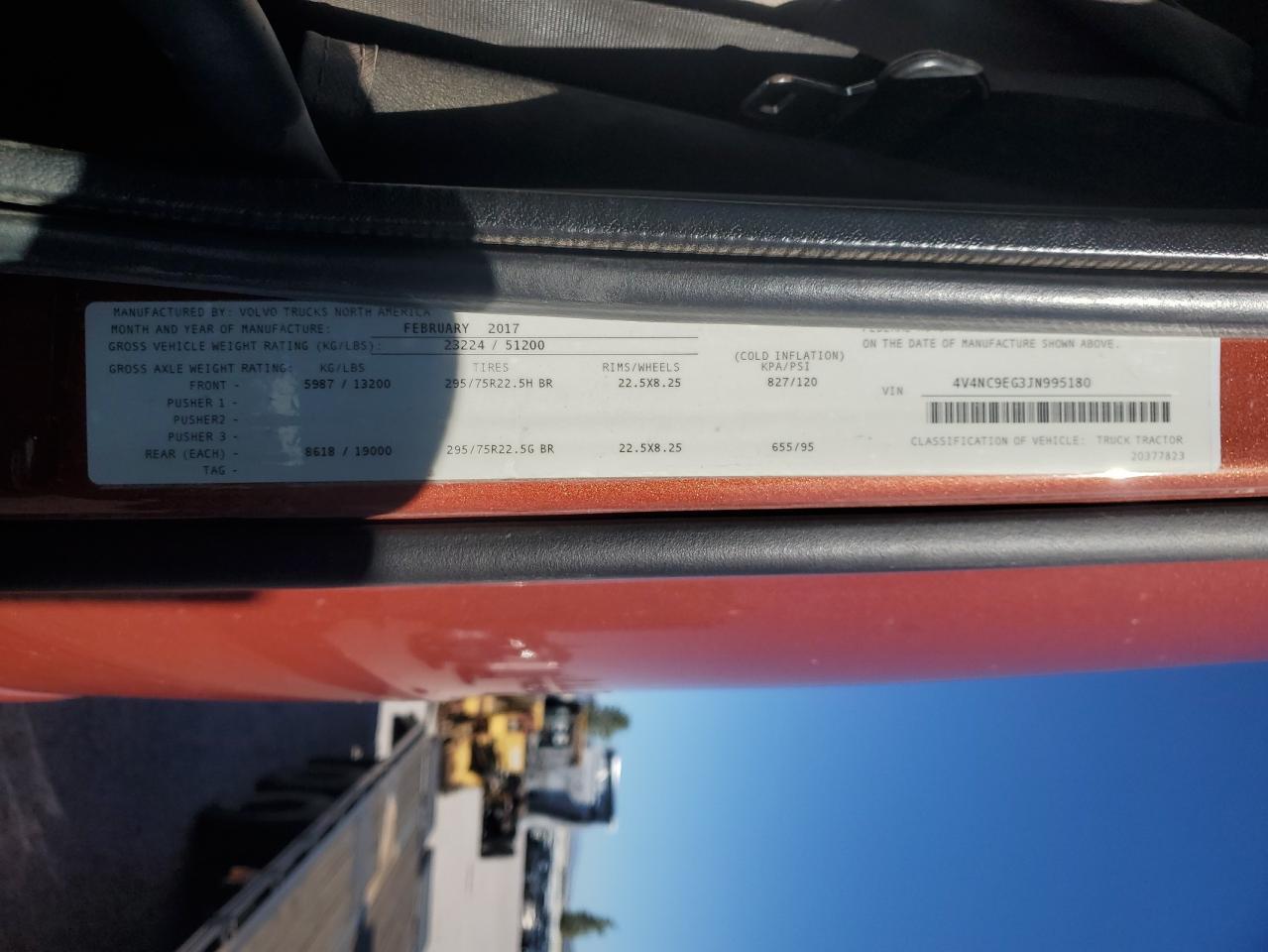2018 VOLVO VNL