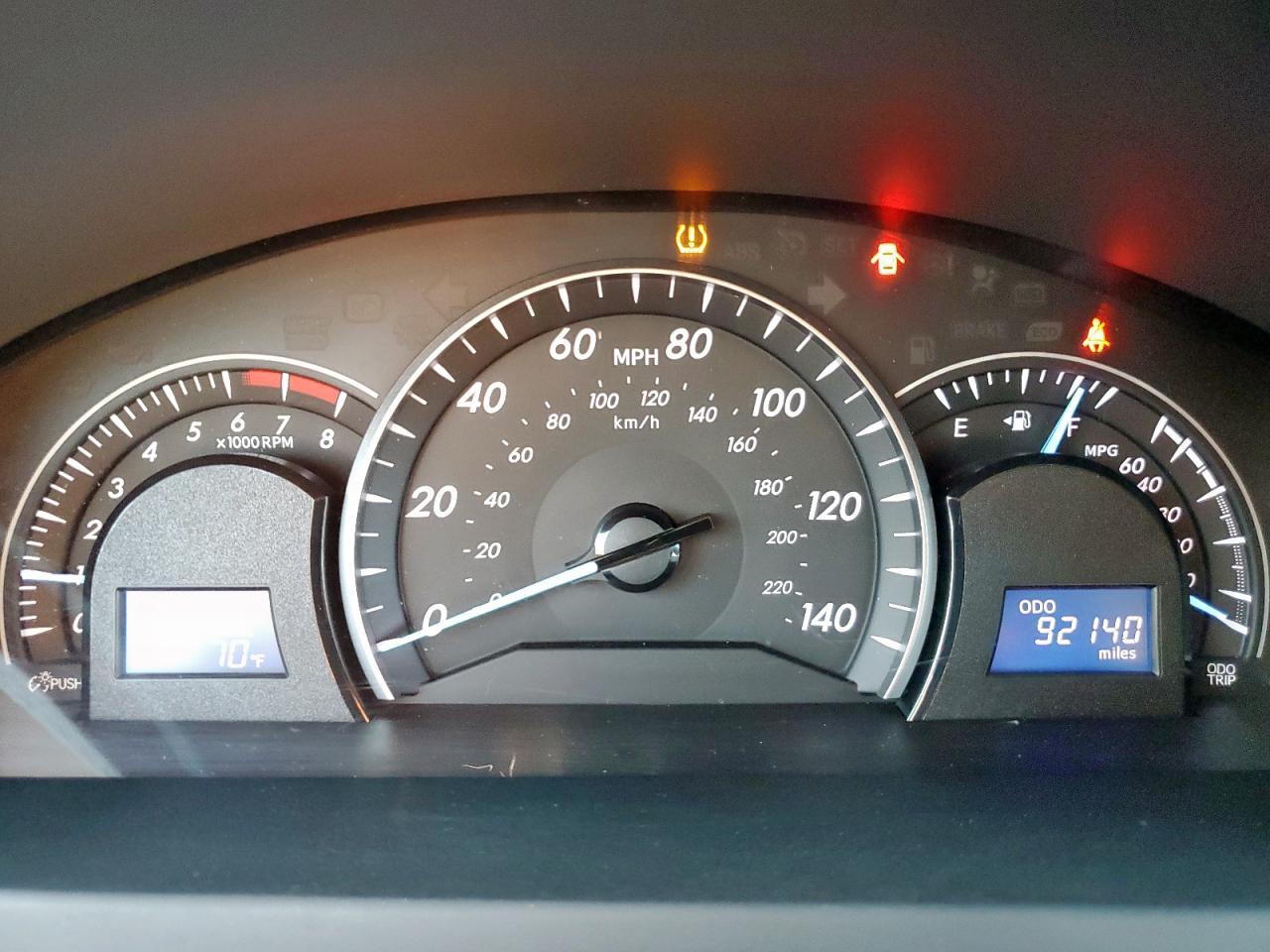 2012 TOYOTA CAMRY