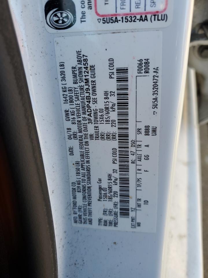2018 FORD Fiesta