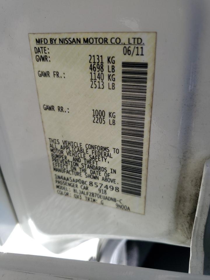 2011 NISSAN Maxima